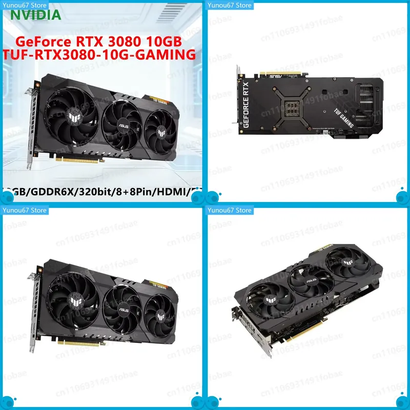 Rtx 3080 10Gb Gpu - Tarjeta Gráfica ASUS TUF RTX 3080